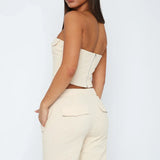 Eclipse Edge – Cutout Corset Top