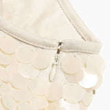 Champagne Sequin Party Mini Skirt – Sparkle Statement Bottom
