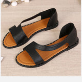 Izzie Open Toe Flat Sandals