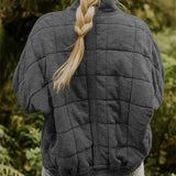 Echo Ridge – Quilted Zip Jacket
