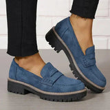 Women’s Chunky Sole Penny Loafers