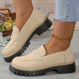 Women’s Chunky Sole Penny Loafers