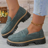 Women’s Chunky Sole Penny Loafers