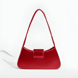 Women’s Shoulder Bag – Bow Detail PU Leather Small Purse