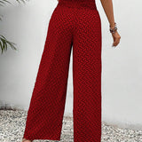 Juana - Women's Pants with Geometric Print