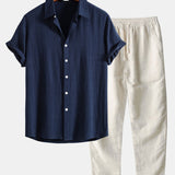 Wade - Shirt and Pants Linen Set