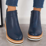 City Edge – Platform Ankle Boots