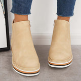 City Edge – Platform Ankle Boots