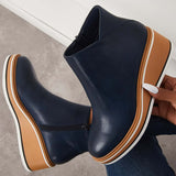 City Edge – Platform Ankle Boots