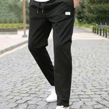 Bryson - Chic Sporty Stretch Jogging Pants With Drawstring and a Relaxed Waist