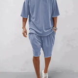 Wilfred - Loose shirt and shorts tracksuit for men