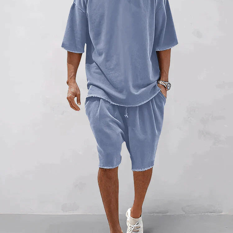 Wilfred - Loose shirt and shorts tracksuit for men