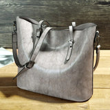 Vintage Leather Shoulder Handbag