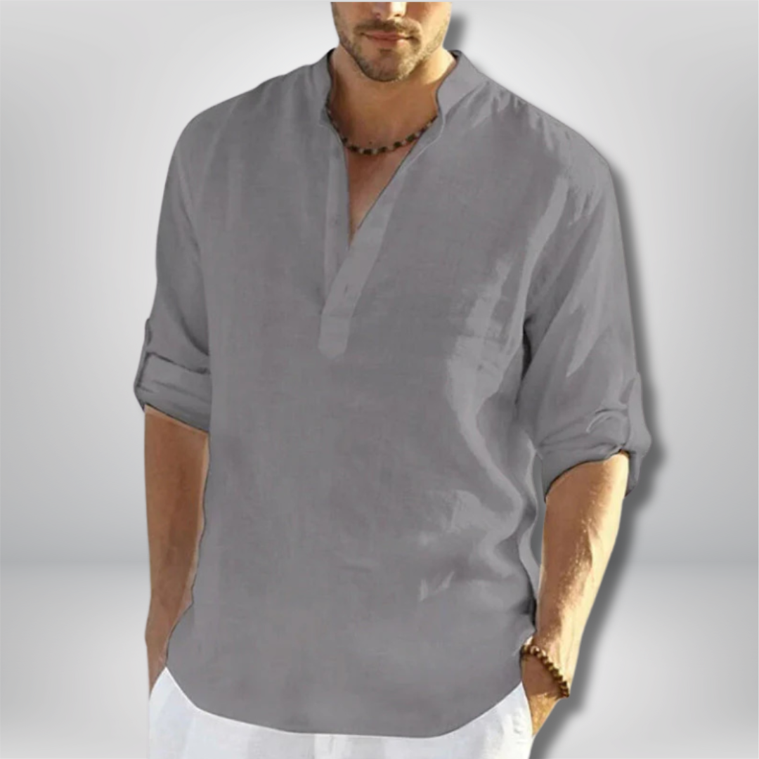 Lachlan - Summer Shirt with Long Sleeves