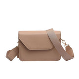 Stylish Leather Shoulder Bag with Adjustable Strap