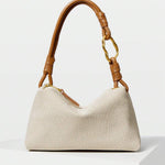 ROTIN — Woven Handle Hobo Bag