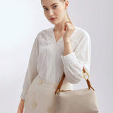 ROTIN — Woven Handle Hobo Bag