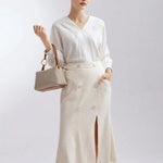 ROTIN — Woven Handle Hobo Bag