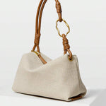 ROTIN — Woven Handle Hobo Bag