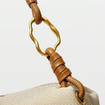 ROTIN — Woven Handle Hobo Bag