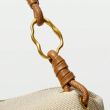 ROTIN — Woven Handle Hobo Bag