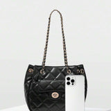 MATELASSÉ — Quilted Chain Shoulder Bag