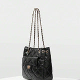 MATELASSÉ — Quilted Chain Shoulder Bag