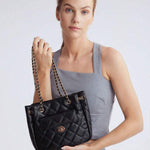 MATELASSÉ — Quilted Chain Shoulder Bag