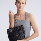 MATELASSÉ — Quilted Chain Shoulder Bag