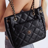MATELASSÉ — Quilted Chain Shoulder Bag