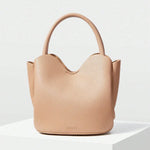 COROLLE — Petal Top Bucket Bag Khaki