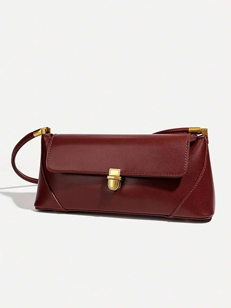LOQUET — Retro Flap Baguette Bag