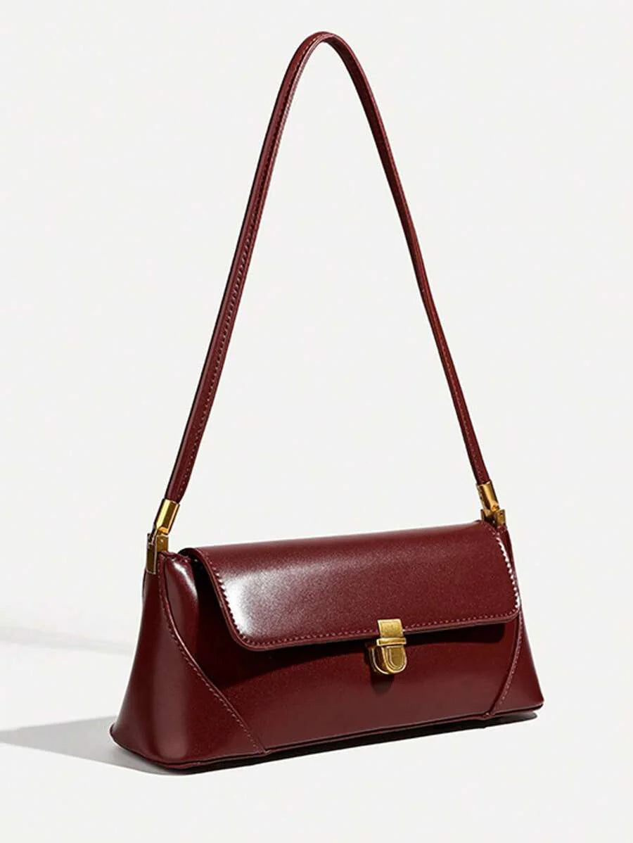 LOQUET — Retro Flap Baguette Bag