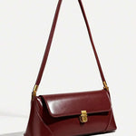LOQUET — Retro Flap Baguette Bag