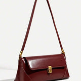 LOQUET — Retro Flap Baguette Bag