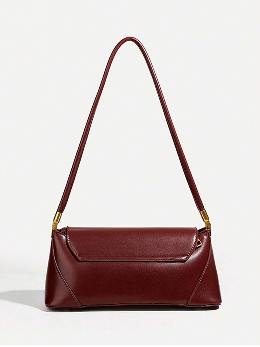 LOQUET — Retro Flap Baguette Bag