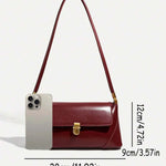 LOQUET — Retro Flap Baguette Bag