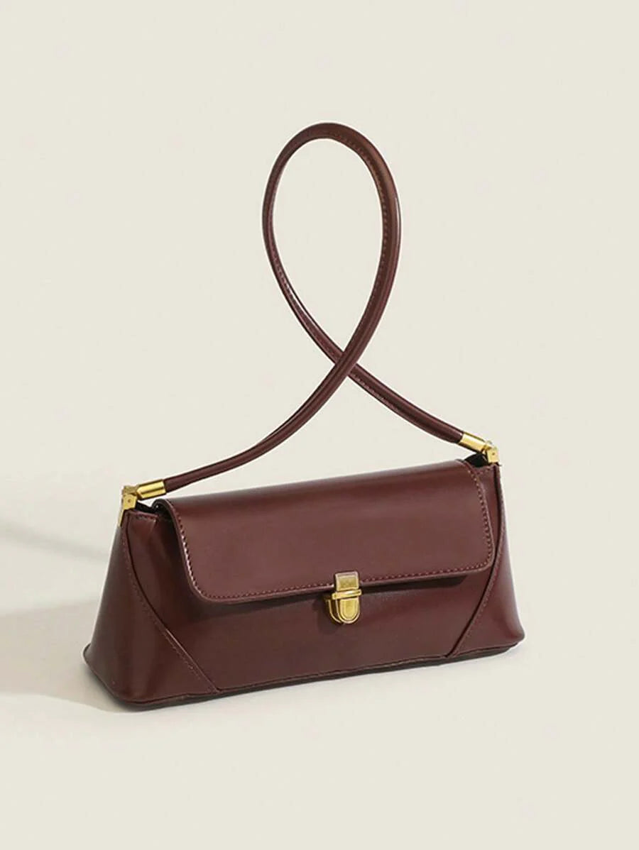 LOQUET — Retro Flap Baguette Bag