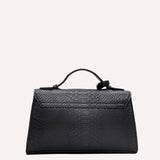 ÉCAILLE — Snake Texture Top Handle Bag