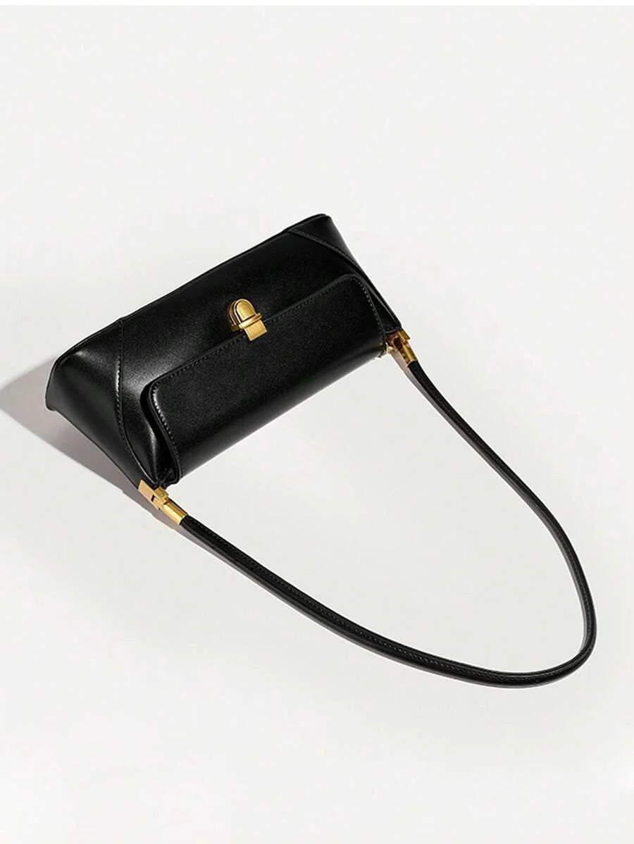 LOQUET — Retro Flap Baguette Bag