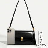LOQUET — Retro Flap Baguette Bag