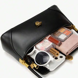 LOQUET — Retro Flap Baguette Bag