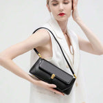 LOQUET — Retro Flap Baguette Bag