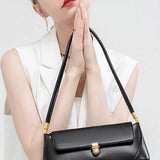 LOQUET — Retro Flap Baguette Bag