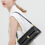 LOQUET — Retro Flap Baguette Bag