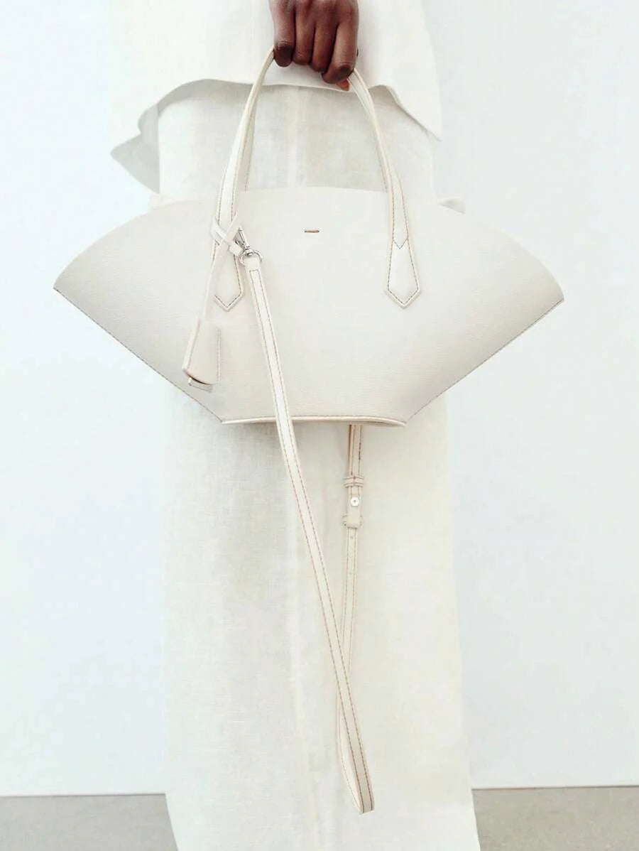 ÉVENTAIL — Fan Shape Tote Bag
