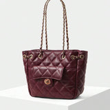 MATELASSÉ — Quilted Chain Shoulder Bag