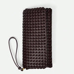 TRESSE — Woven Baguette Shoulder Bag