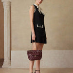 MATELASSÉ — Quilted Chain Shoulder Bag