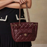 MATELASSÉ — Quilted Chain Shoulder Bag